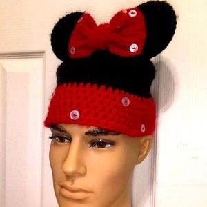 Mickey Mouse ears beanie